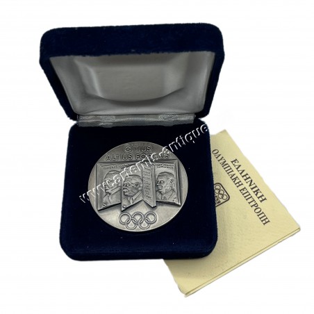 Hellenic Olympic Committee Inauguration 25 May 1999 Silver Medal