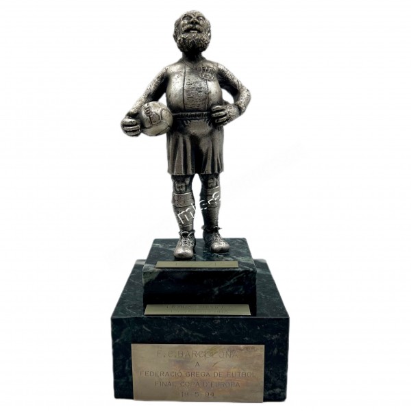 Grandpa, Symbolic Figure of Barcelona dedicated to the Hellenic Football Federation for the European Cup Final in Athens 5-18-94