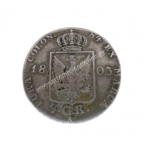 4 Groschen 1803 A Frederick William III Βασίλειο της Πρωσίας