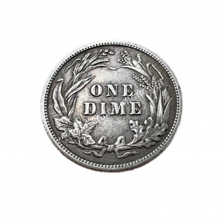 10 Cents 1909 Barber Dime