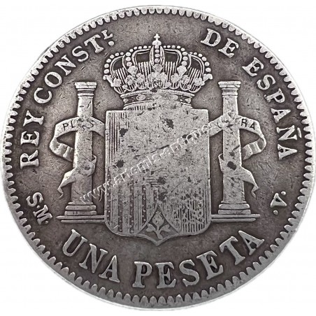 1 Peseta 1900 Alfonso XIII Ισπανία