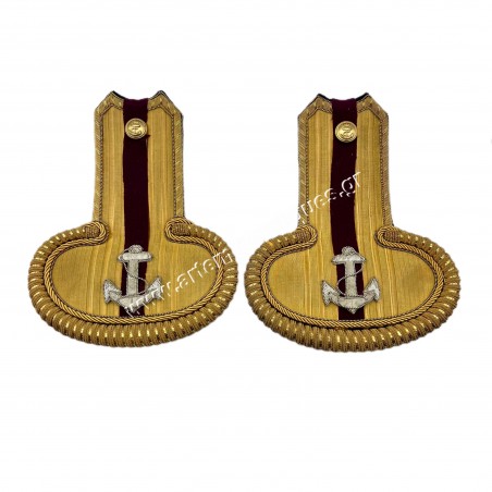 Greek Royal Navy Epaulettes 1937-1970 Engineer English Type