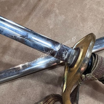 ''St George and the Dragon'' Greek Army Sword L. ZEITLER WIEN VIII 2