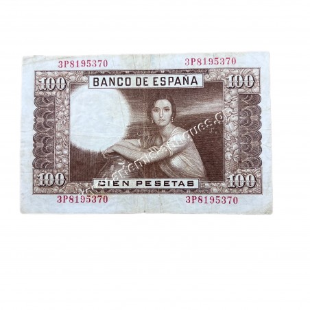 100 Pesetas 1953 Spain