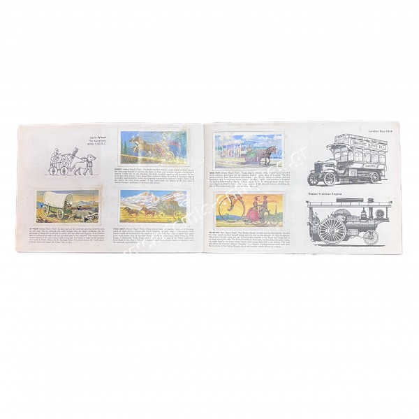 Transport through the ages Brooke Bond Picture Cards Complete Album