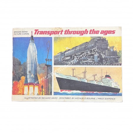Transport through the ages Brooke Bond Picture Cards Πλήρες Άλμπουμ