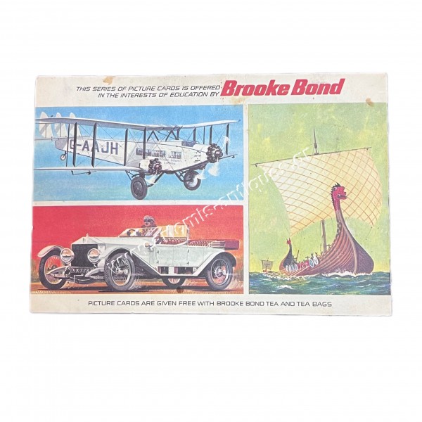 Transport through the ages Brooke Bond Picture Cards Complete Album