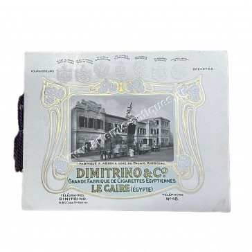 Brochure Dimitrino &Co Cigarettes Egyptiennes Le Caire