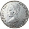5 Pesetas 1891 Alfonso XIII Spain