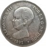 5 Pesetas 1891 Alfonso XIII Ισπανία