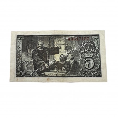 5 Pesetas 1943 Ισπανία