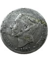 1 Peseta 1883 Alfonso XII Spain