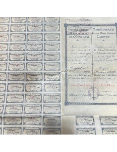 Greek Copper Mines of Othrys , 5 Shares 1892 2