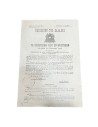 Ministry of National Defence Document regarding Officers Promotions 1917