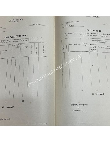 Το Υπουργείο των Στρατιωτικών περί Μονίμων Υπαξιωματικών 1917