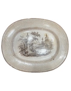 19th Century Ceramic Plate