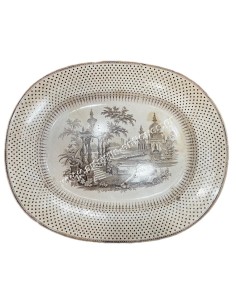 19th Century Ceramic Plate