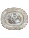 19th Century Ceramic Plate