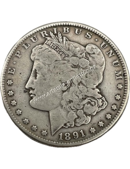 1 Dollar 1891 S Morgan