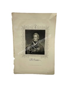 Sir Thomas Munro, 1st Baronet KCB Engraving 19th century