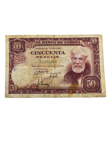 50 Pesetas 1951 Ισπανία
