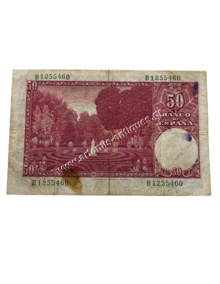50 Pesetas 1951 Ισπανία