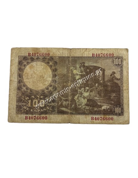 100 Pesetas 1948 Spain