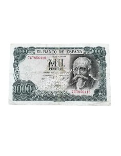 1000 Pesetas 1971 Spain
