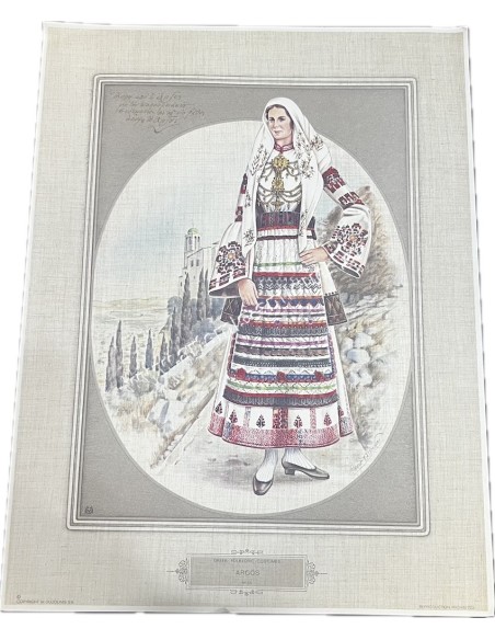Argos, Poster of a Woman in Traditional Clothing