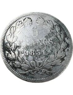 5 Francs 1831 B Louis Philippe I Γαλλία 2