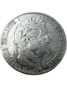 5 Francs 1847 A Louis Philippe I Γαλλία