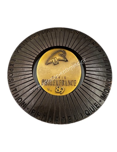 Philexfrance '89 Paris Exposition Philatelique Mondiale , Monnaie de Paris Medal