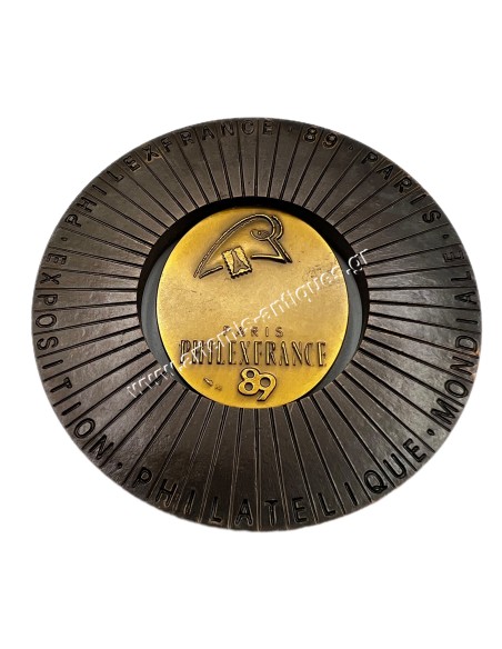 Philexfrance '89 Paris Exposition Philatelique Mondiale , Monnaie de Paris Medal