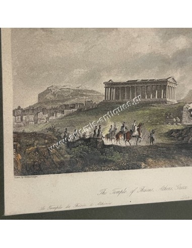 Temple of Theseus Wolfenberger , A.Le. Petit engraving
