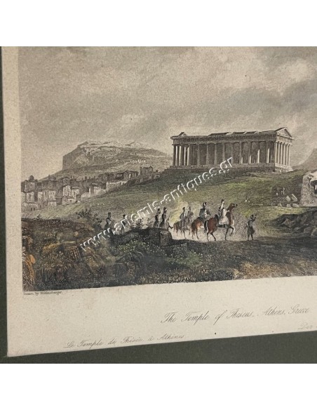 Temple of Theseus Wolfenberger , A.Le. Petit engraving