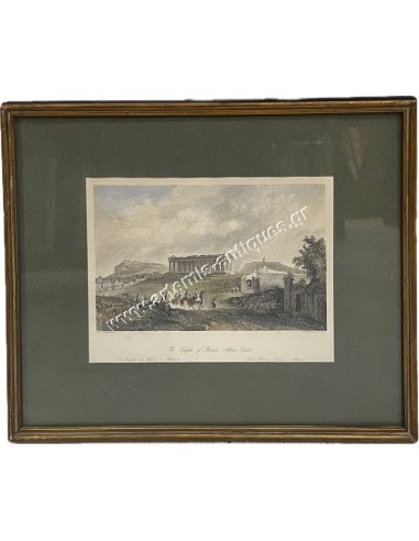 Temple of Theseus Wolfenberger , A.Le. Petit engraving