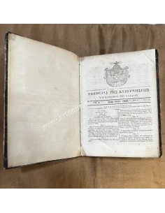 Government Gazette Year 1837 Book 361 pages King Othon