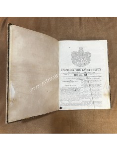 Government Gazette Year 1838 Book 241 pages King Othon
