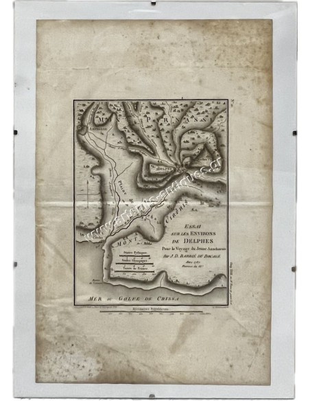 Essai sur les Environs de Delphes pour le Voyage du Jeune Anacharsis , par J.D. Barbie du Bocage Mars 1787