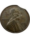 1 Cent 1973 Lincoln Memorial Cent Κομμένος Δίσκος