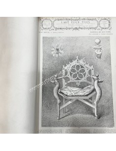 L'art Pour Tous Encyclopedie de l'art industriel et décoratif Claude Sauvageot  1883 2