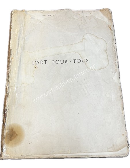 L'art Pour Tous Encyclopedie de l'art industriel et décoratif Claude Sauvageot