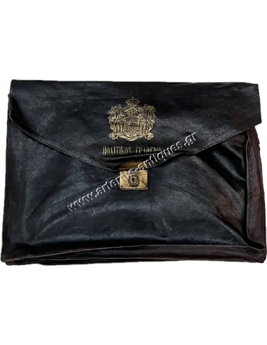 Document Portfolio Bag of Political Bureau of Greece Early 19th Century