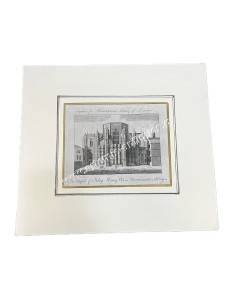 the Chapel of King Henry VII in Westminster Abbey Engraved for Harrison's History of London , Engraving 18th century
