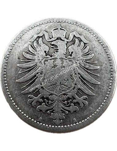 1 Mark 1875 A Wilhelm I Germany