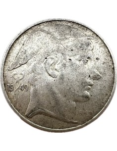 20 Francs 1949 Leopold III Dutch Text Βέλγιο