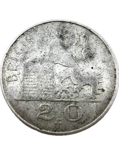 20 Francs 1949 Leopold III Dutch Text Βέλγιο 2
