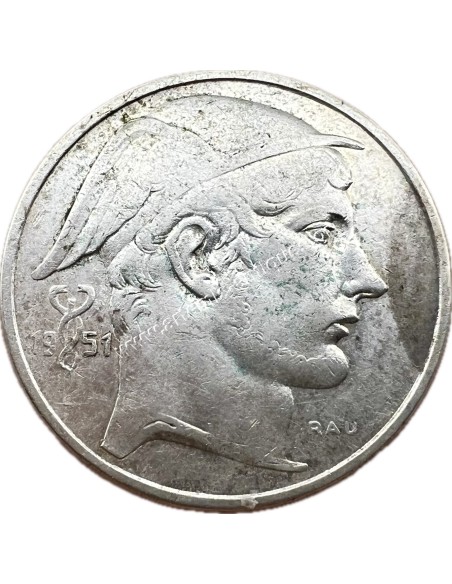 50 Francs 1951 Bauduin I Dutch Text Βέλγιο