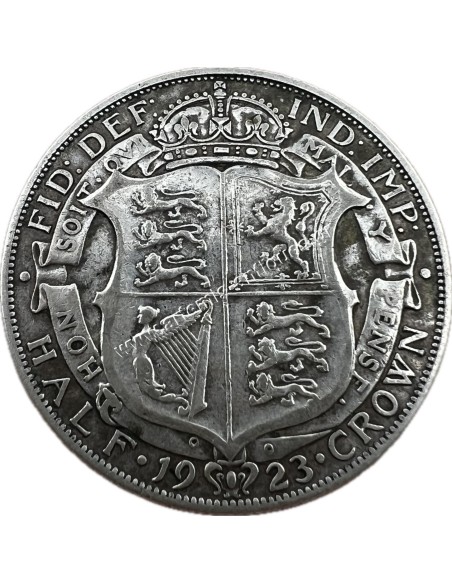 1/2 Crown 1923 George V Ηνωμένο Βασίλειο