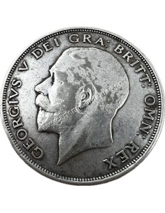 1/2 Crown 1923 George V Ηνωμένο Βασίλειο